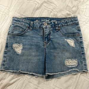 Jean shorts